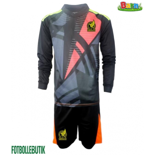 Mexiko Målvakt Hemmaställ Barn Copa America 2024 Långärmad (+ Korta byxor)